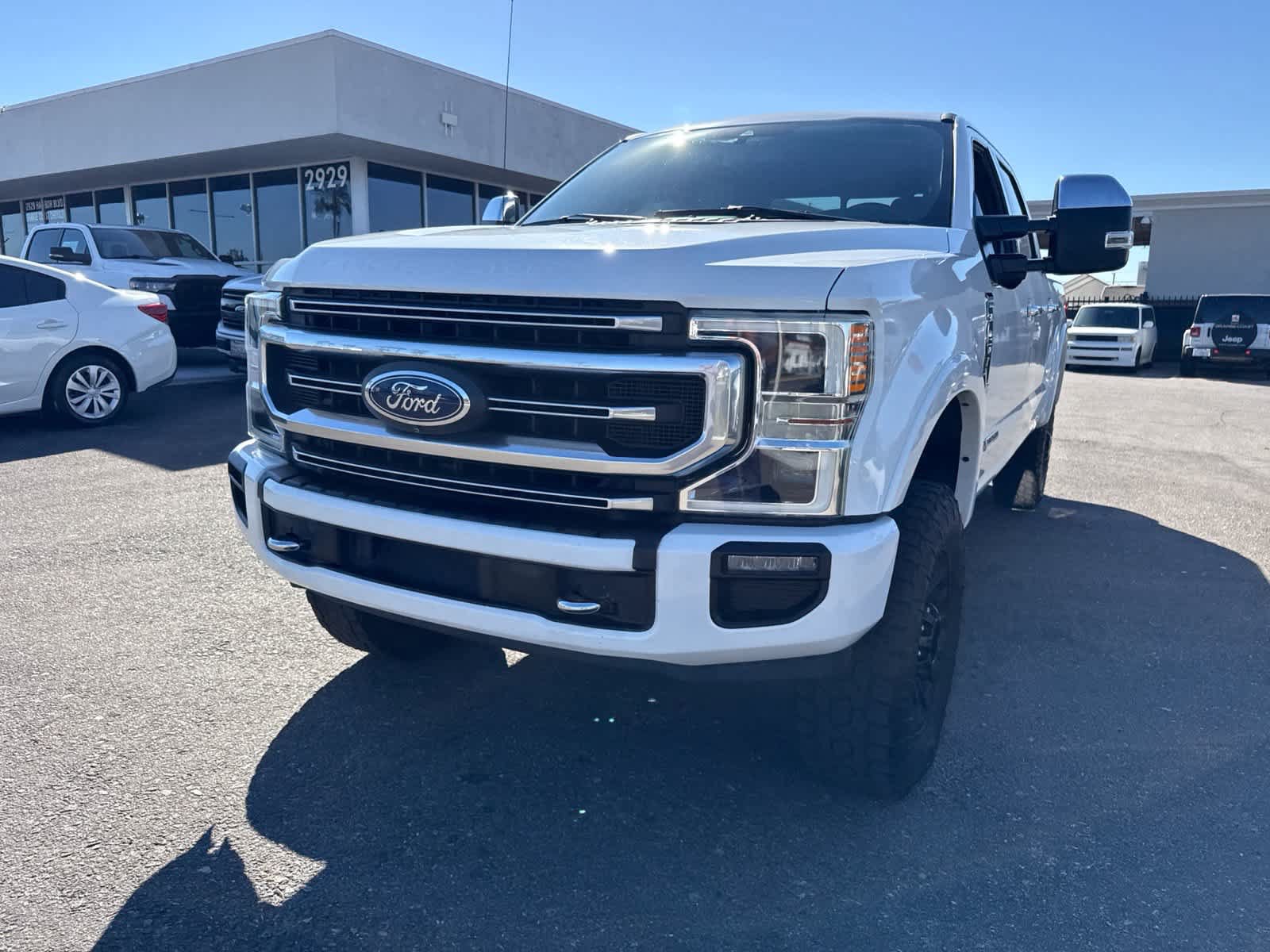 Used 2020 Ford F250 Platinum w/ Tremor Off-Road Package AWD/4WD image 2
