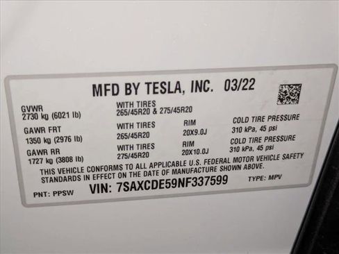 Used 2022 Tesla Model X image 26