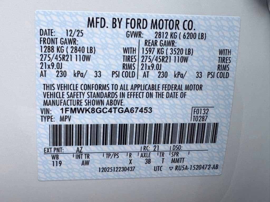 Used 2026 Ford Explorer ST AWD/4WD image 47