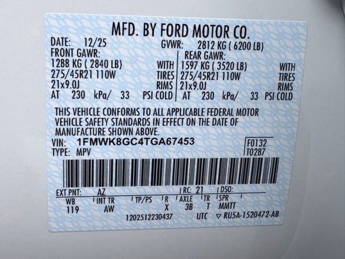 Used 2026 Ford Explorer ST AWD/4WD image 47