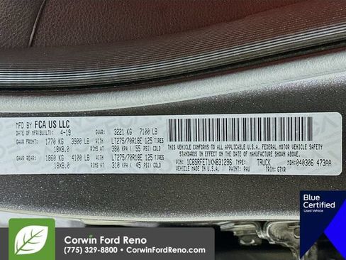 Used 2019 RAM 1500 Rebel w/ Rebel Level 2 Equipment Group AWD/4WD image 36