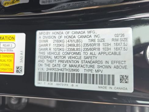 New 2026 Honda CR-V EX image 36