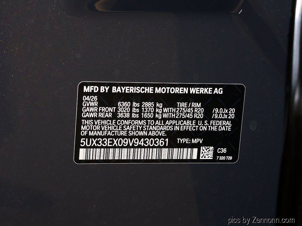 Used 2027 BMW X6 xDrive40i w/ Climate Comfort Package AWD/4WD image 9