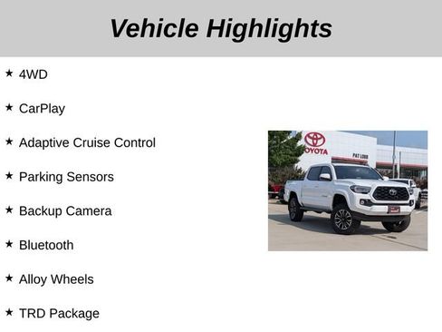 Used 2023 Toyota Tacoma TRD Sport AWD/4WD image 5