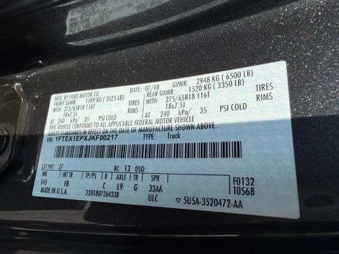 Used 2018 Ford F150 XLT w/ Equipment Group 302A Luxury AWD/4WD image 39
