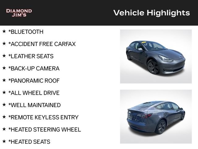 Used 2023 Tesla Model 3 Long Range AWD/4WD image 4