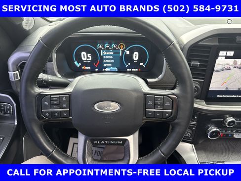 Certified 2023 Ford F150 Platinum w/ Equipment Group 701A High image 30