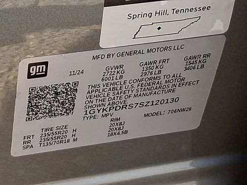 Certified 2025 Cadillac XT6 Premium Luxury image 27