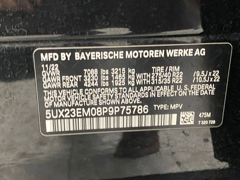 Certified 2023 BMW X7 xDrive40i w/ M Sport Package image 21