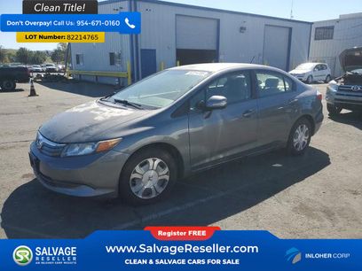 Used 2012 Honda Civic Hybrid Sedan