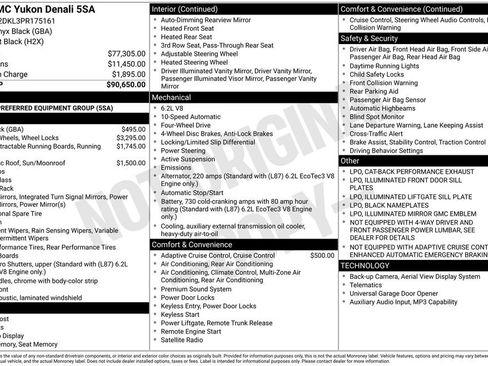 Used 2023 GMC Yukon Denali AWD/4WD image 42