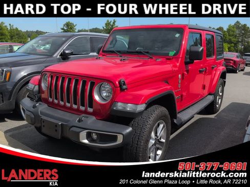 Used 2018 Jeep Wrangler Unlimited Sahara AWD/4WD image 1