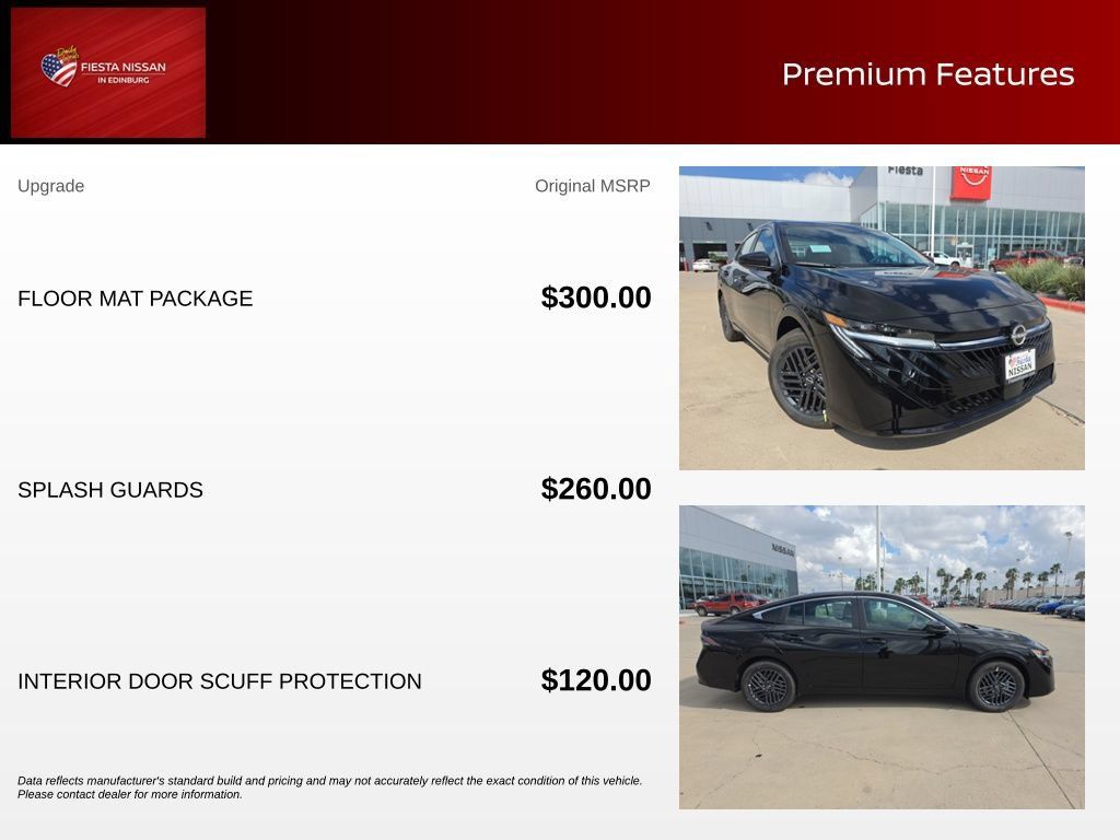 New 2027 Nissan Sentra SV w/ Floor Mat Package FWD image 3