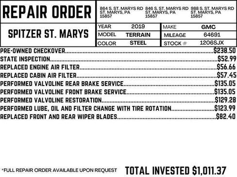 Used 2019 GMC Terrain SLT w/ Preferred Package image 3