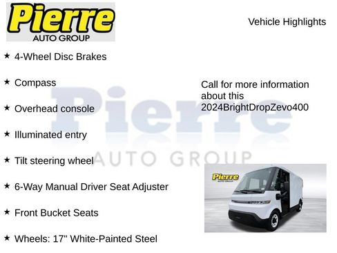 Used 2024 Chevrolet Brightdrop 400 w/ Commercial Equipment Package AWD/4WD image 15