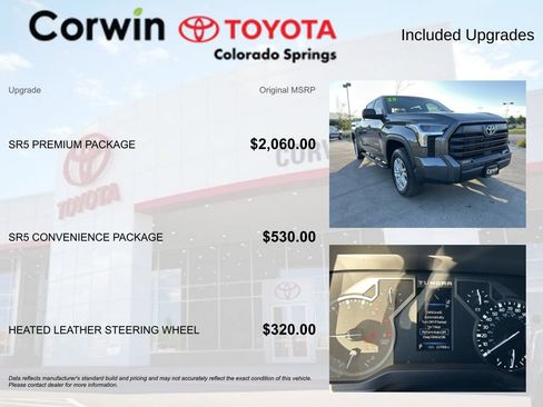 Used 2025 Toyota Tundra SR5 w/ SR5 Premium Package AWD/4WD image 4