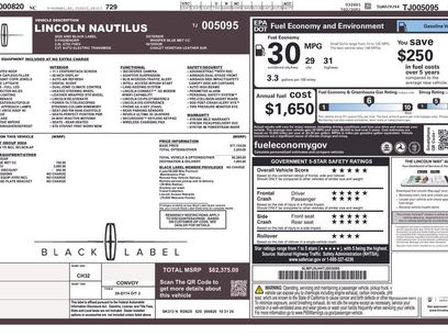 New 2026 Lincoln Nautilus Black Label