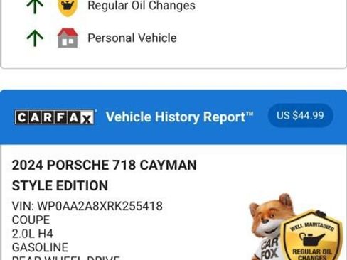 Used 2024 Porsche 718 Cayman image 5