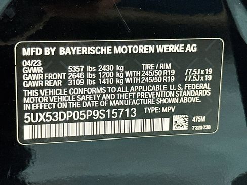 Used 2023 BMW X3 xDrive30i w/ Premium Package AWD/4WD image 33