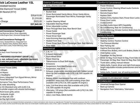Certified 2014 Buick LaCrosse Leather FWD image 11
