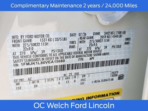 New 2027 Ford Expedition Max Platinum w/ Stealth Appearance Package RWD image 18