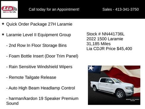 Used 2022 RAM 1500 Laramie AWD/4WD image 6