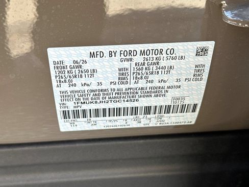 New 2026 Ford Explorer Tremor w/ Tremor Convenience Package AWD/4WD image 29