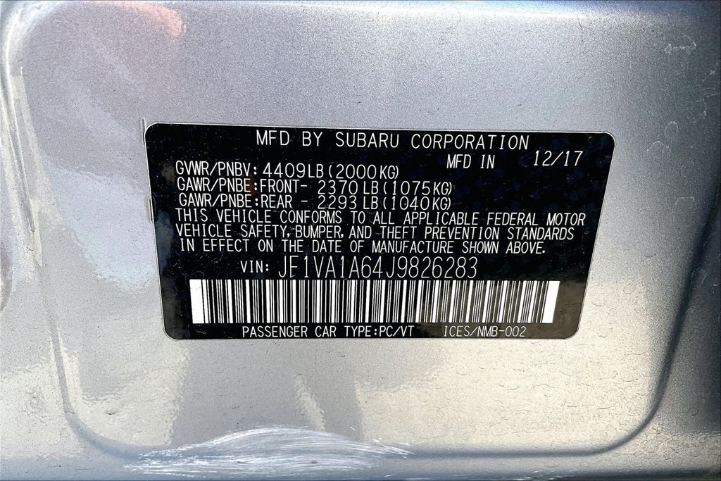Used 2018 Subaru WRX AWD/4WD image 28