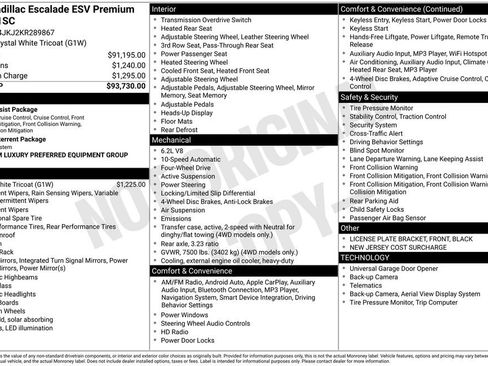 Used 2019 Cadillac Escalade ESV Premium Luxury image 5