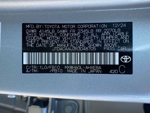 Used 2024 Toyota Prius LE image 21