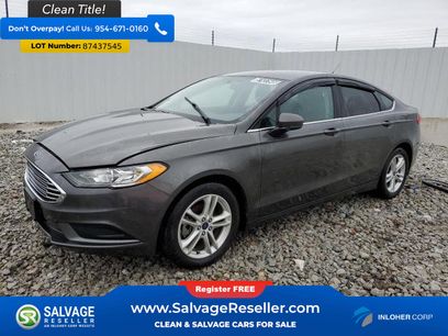 Used 2018 Ford Fusion SE