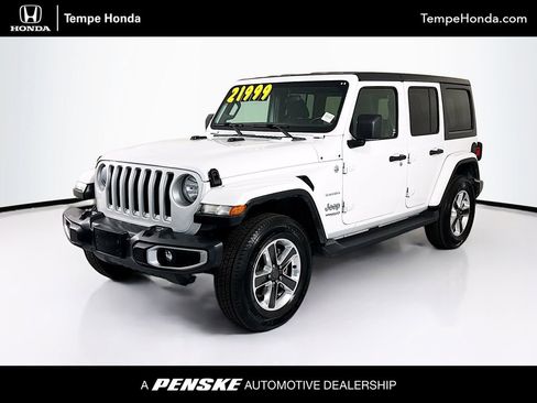 Used 2019 Jeep Wrangler Unlimited Sahara AWD/4WD image 1