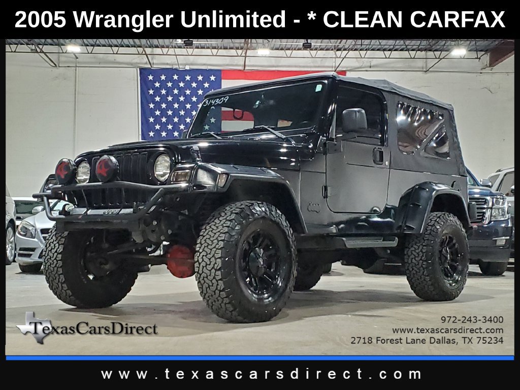 Used 2005 Jeep Wrangler Unlimited AWD/4WD 360° Tour