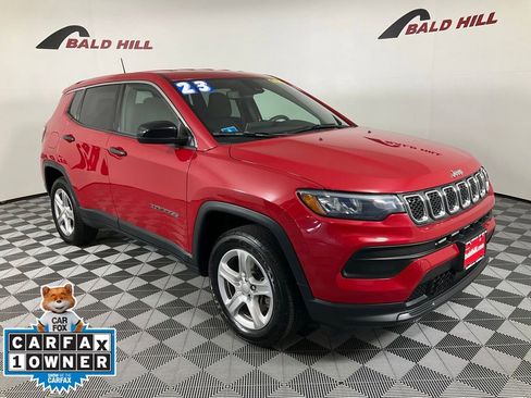 Certified 2023 Jeep Compass Sport AWD/4WD image 1