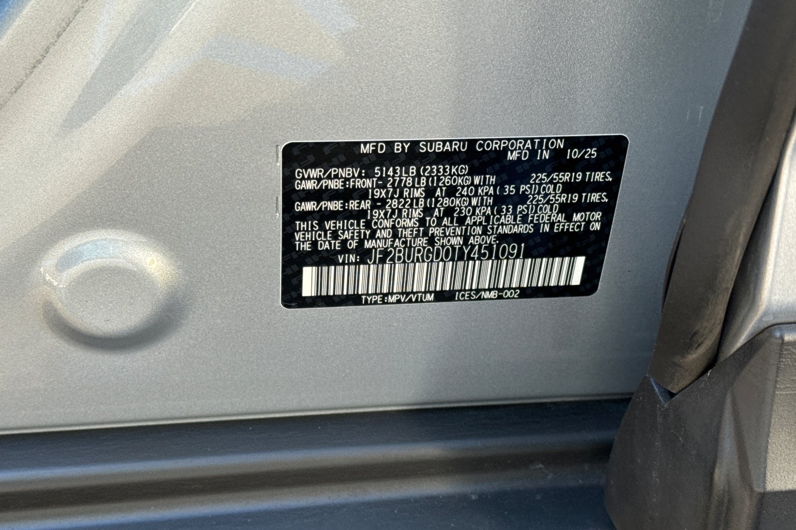 Certified 2026 Subaru Outback Limited XT AWD/4WD image 29