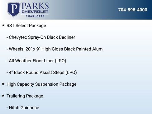 New 2026 Chevrolet Silverado 1500 RST w/ RST Select Package image 21