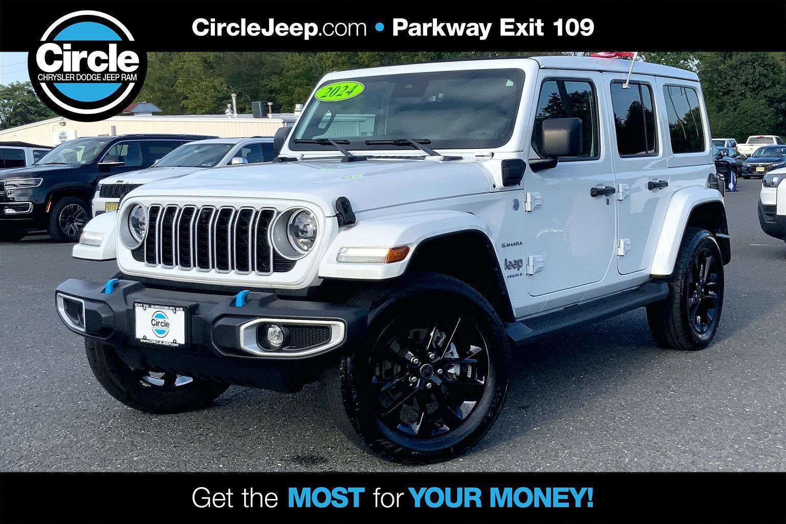 Used 2024 Jeep Wrangler Unlimited Sahara w/ Technology Group AWD/4WD 360° Tour
