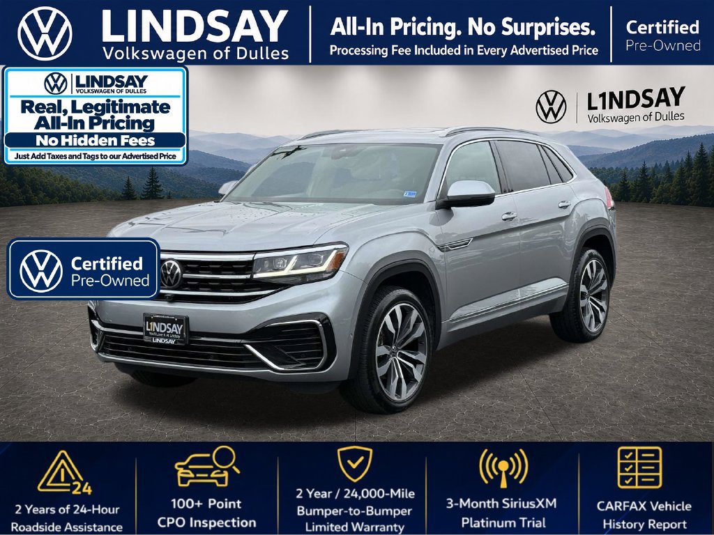 Used 2021 Volkswagen Atlas Cross Sport SEL Premium R-Line AWD/4WD image 4