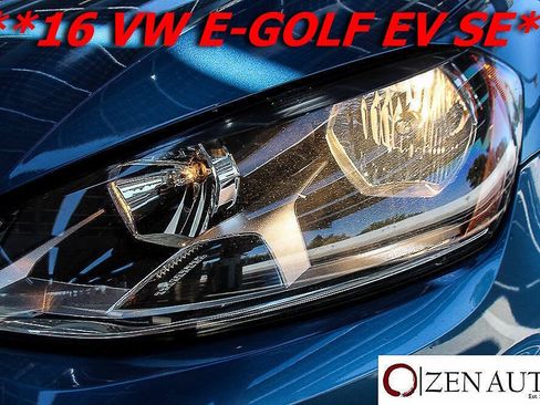 Used 2016 Volkswagen e-Golf SE FWD image 39