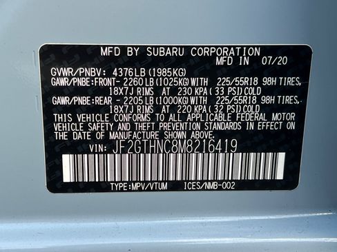 Used 2021 Subaru Crosstrek 2.5i Limited w/ Moonroof Package 2 image 30