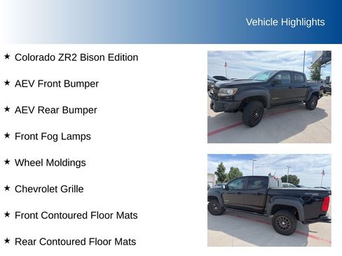 Used 2019 Chevrolet Colorado ZR2 w/ Colorado ZR2 Bison Edition AWD/4WD image 5