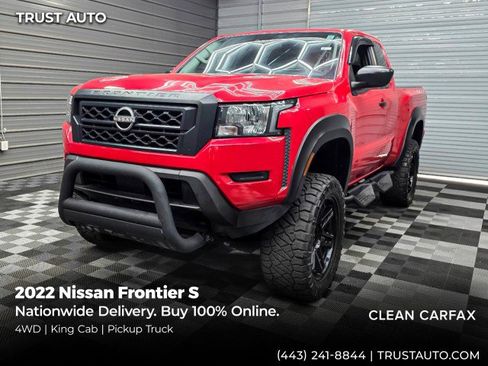Used 2022 Nissan Frontier S w/ Technology Package AWD/4WD image 1