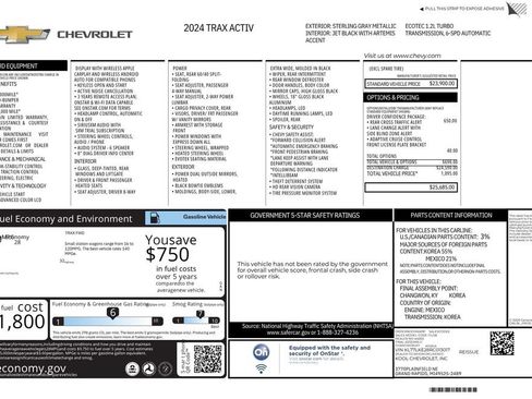 Used 2024 Chevrolet Trax ACTIV w/ Driver Confidence Package FWD image 11