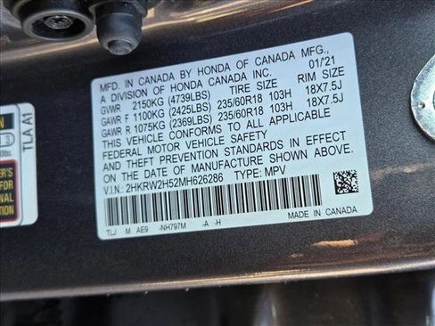 Used 2021 Honda CR-V EX image 24