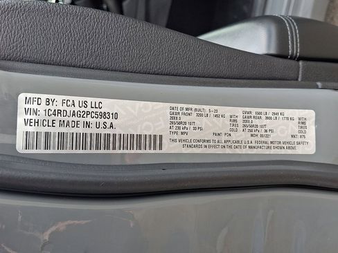 Used 2023 Dodge Durango SXT Launch Edition w/ SXT Blacktop Group AWD/4WD image 28