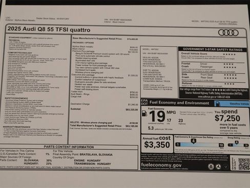 New 2025 Audi Q8 Premium Plus image 32