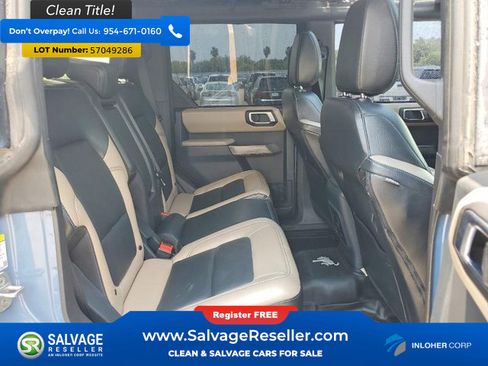 Used 2023 Ford Bronco Wildtrak AWD/4WD image 15