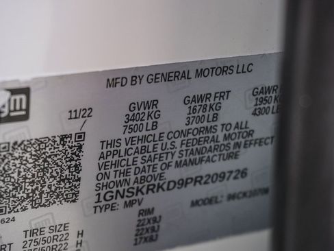 Used 2023 Chevrolet Tahoe RST w/ Luxury Package image 30