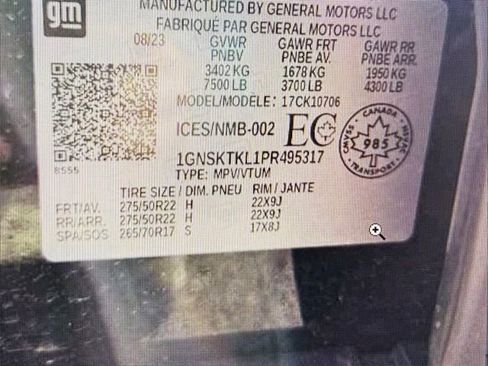 Used 2023 Chevrolet Tahoe High Country image 49