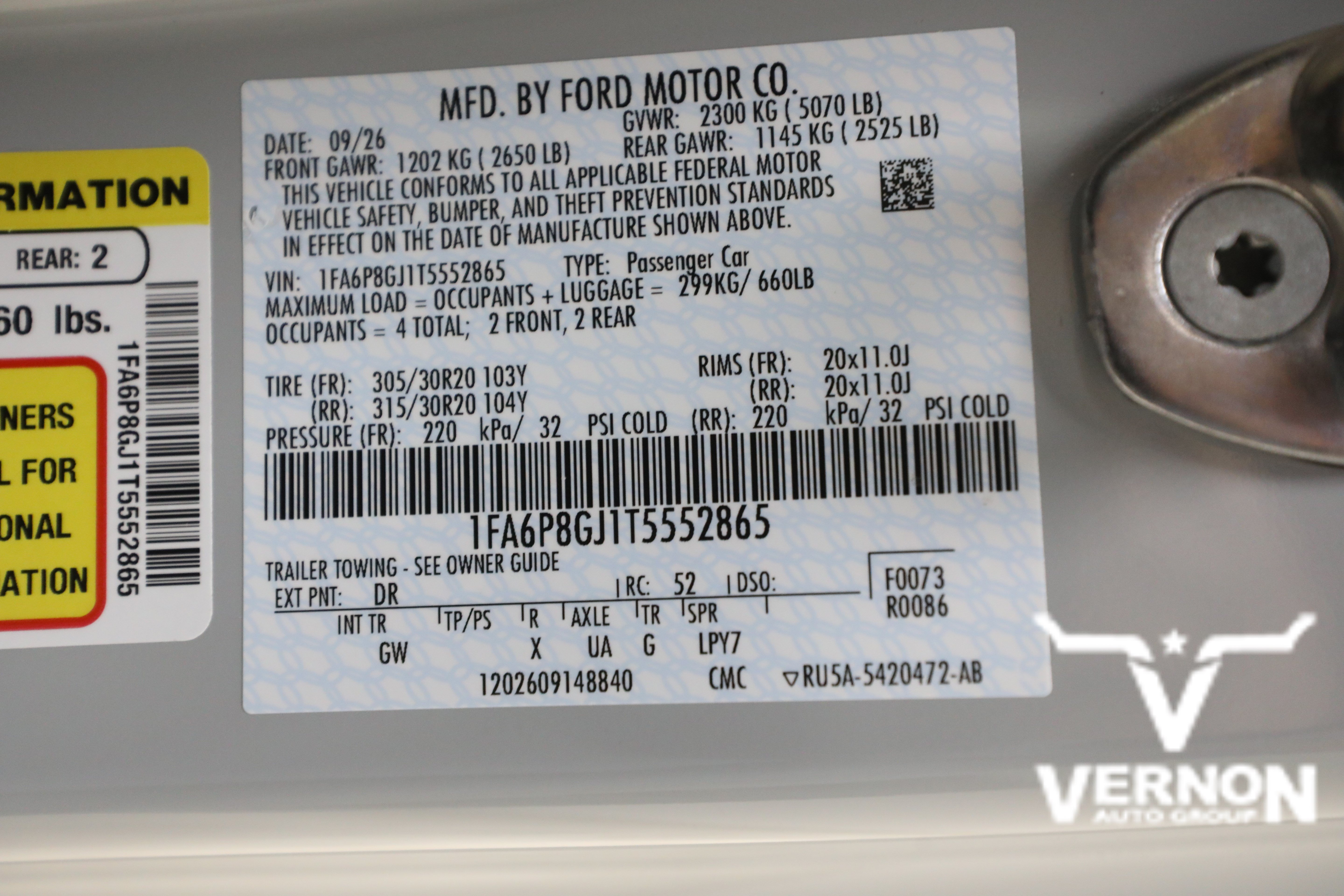 New 2026 Ford Mustang Dark Horse SC RWD image 38